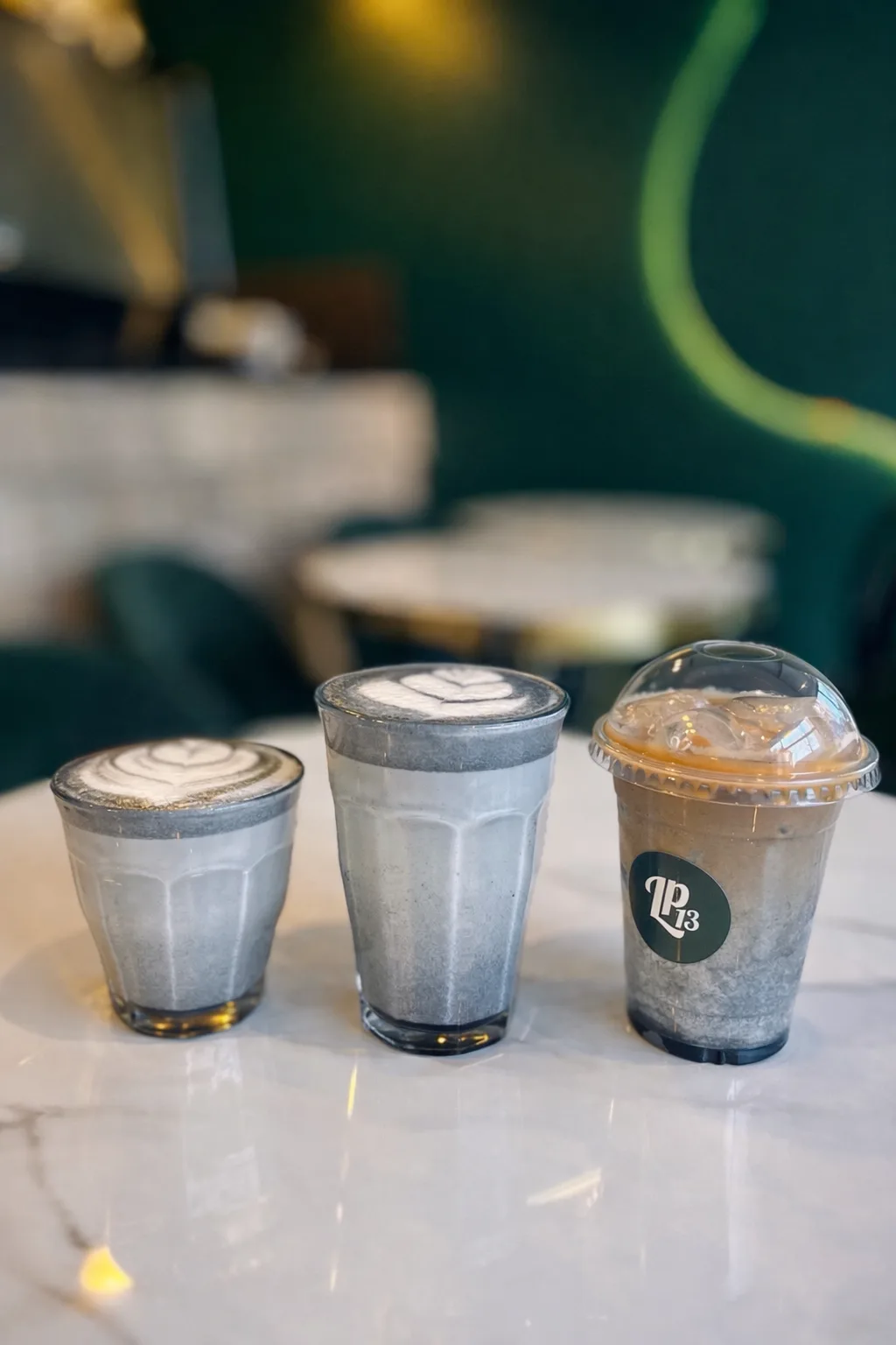 Latte sesame